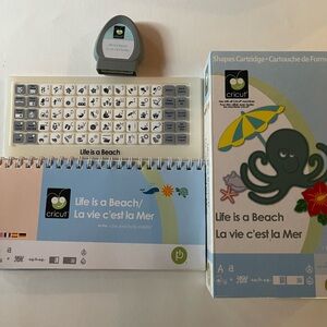Cricut 'Life is a Beach' Shapes Cartridge Set